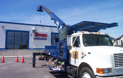 truck lettering in Boston